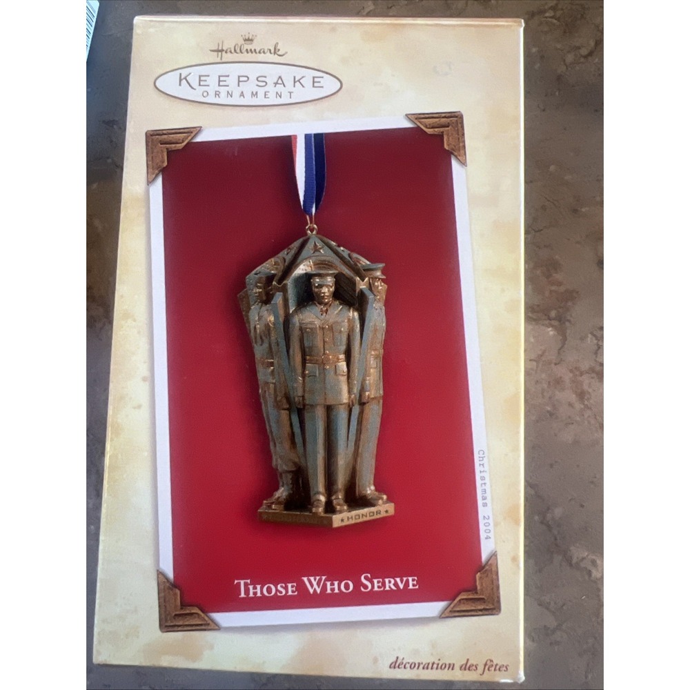 2004 Hallmark Ornament Those Who Serve